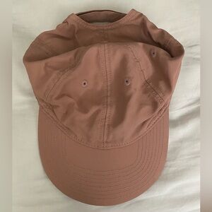 Madewell pink nylon hat